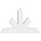 Ekena Millwork Saratoga Architectural Grade PVC Gable Bracket, 48"W x 30"H x 4"D x 6"F, 15/12 Pitch GBP048X30X0406SAR00 - alternate 2